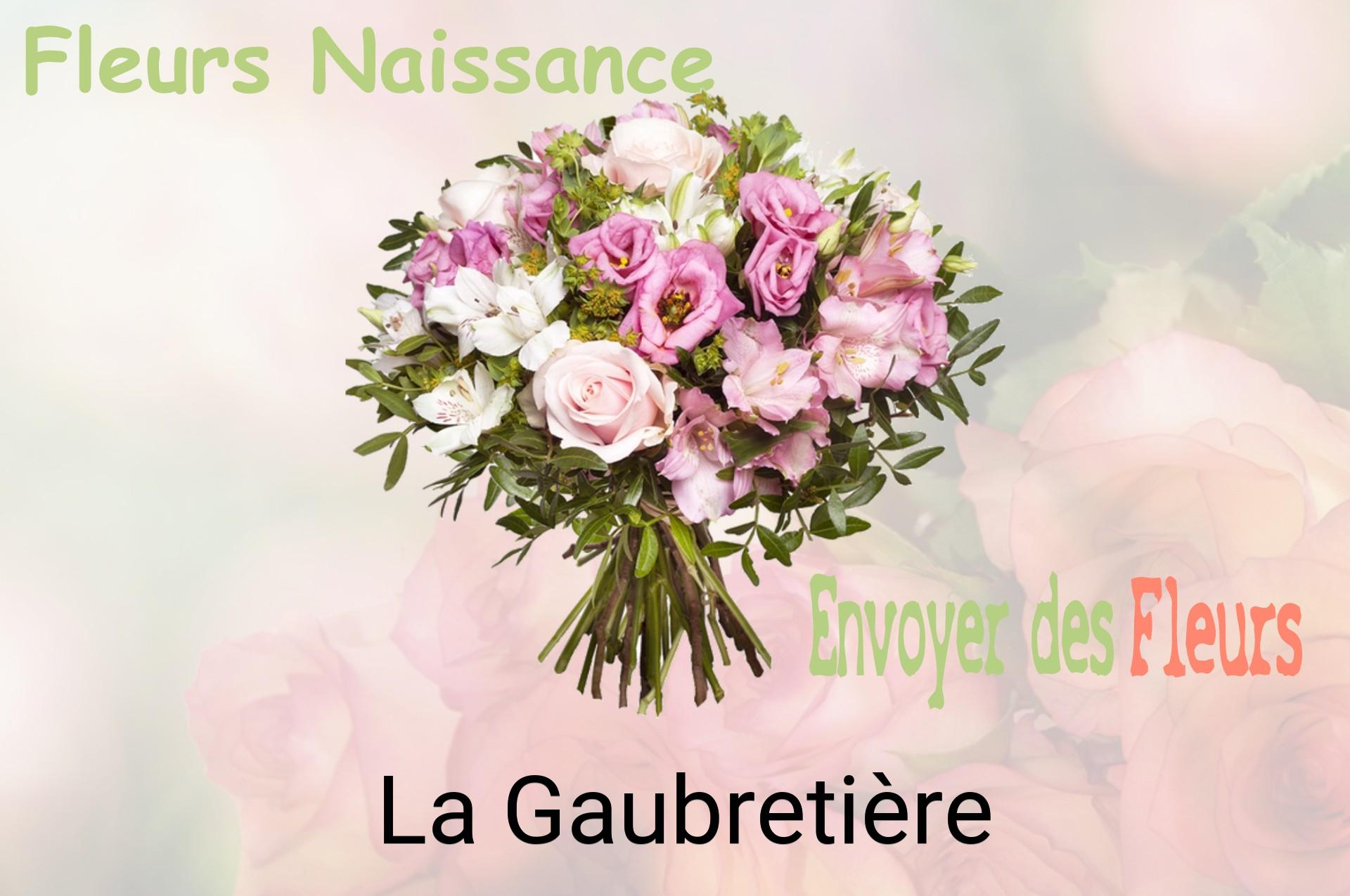 Bouquet de fleurs de naissance livré à La Gaubretière